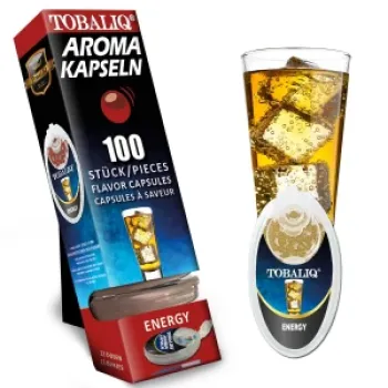 Tobaliq "Energy Drink" Aromakapsel mit 100 Kugeln-1 Dose